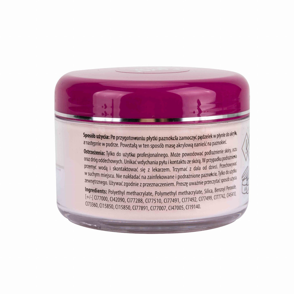 Pó acrílico para unhas Allepaznokcie Cover Pink 120g nº 7